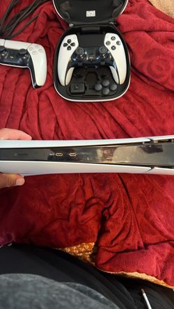 PS5 White Slim Digital Edition 1TB with Dual Sense Edge Controller