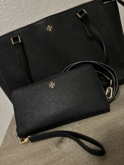 Tory Burch Handbag With Wristlet Wallet