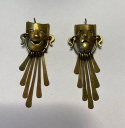 Earrings-Comedy & Tragedy