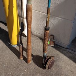 Antique Fishing Poles