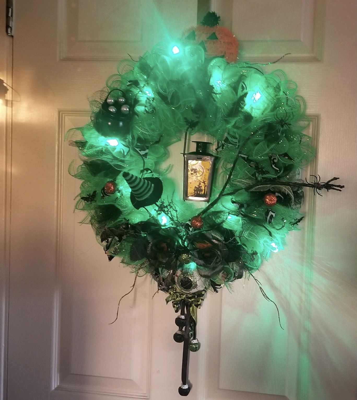 Hand made Halloween wreaths!