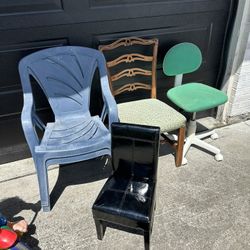 Free Chairs (must Take All) 