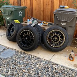 18 Vision Wheels With Simulated Bead-lock 