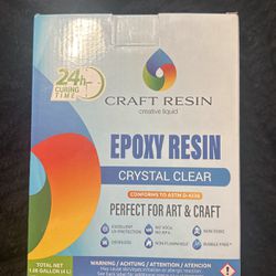 Epoxy Resin Crystal Clear 1.6 Gallon