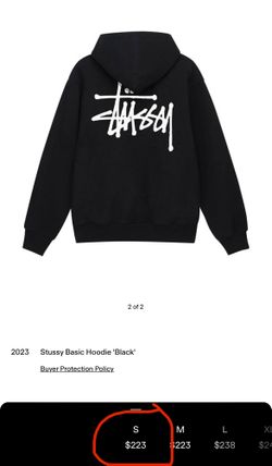 STUSSY HOODIE 