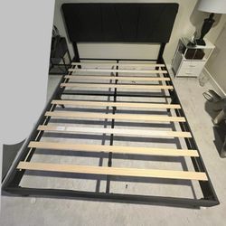 Queen Size Upholstered Bed Frame