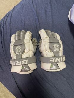 Used Brine Lacrosse Gloves