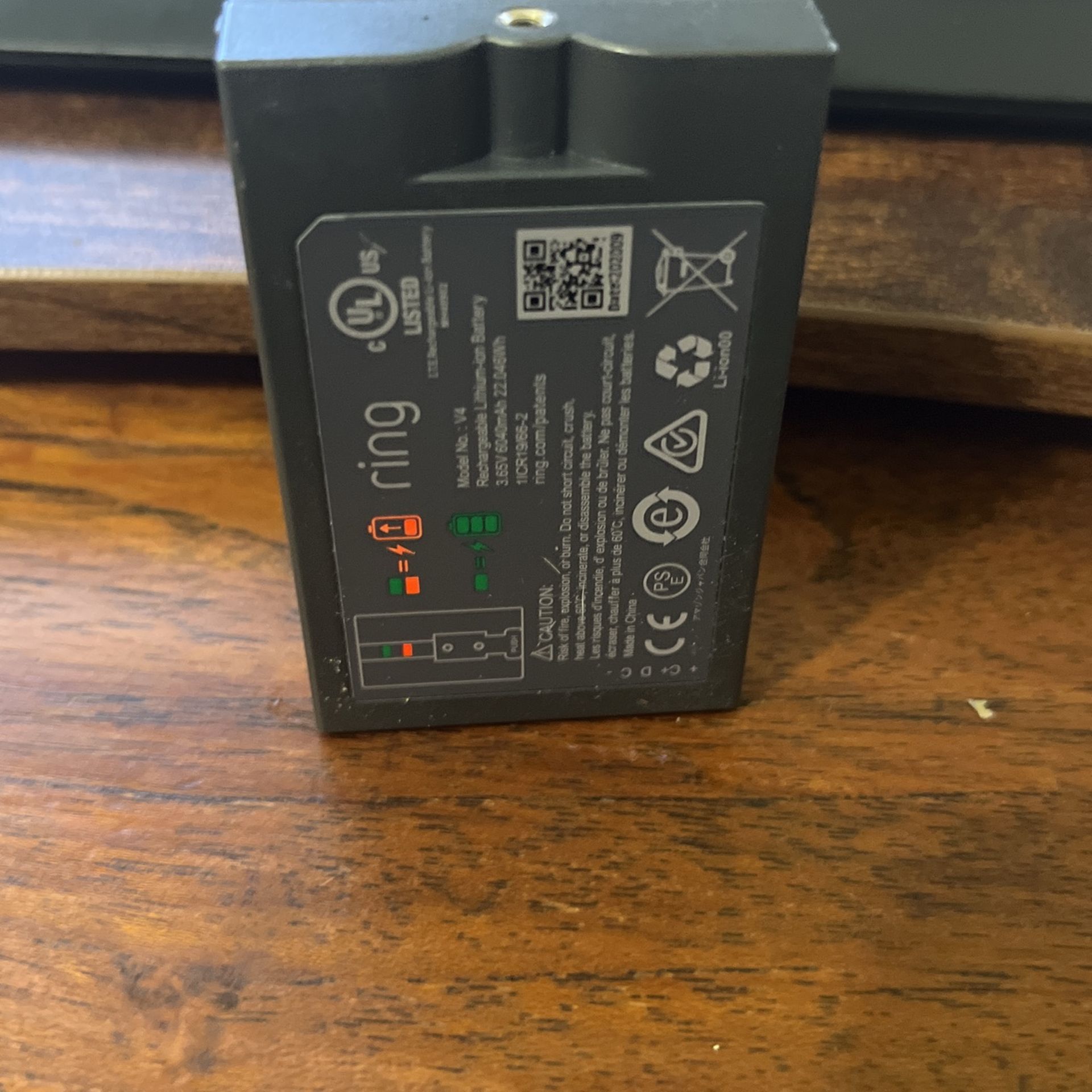 Back-up Ring Battery
