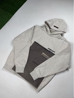 Fear of God Essentials Heavyweight Hoodie – Light Oat