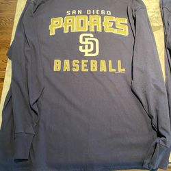 New Padres Long Sleeve Shirt T-shirt 