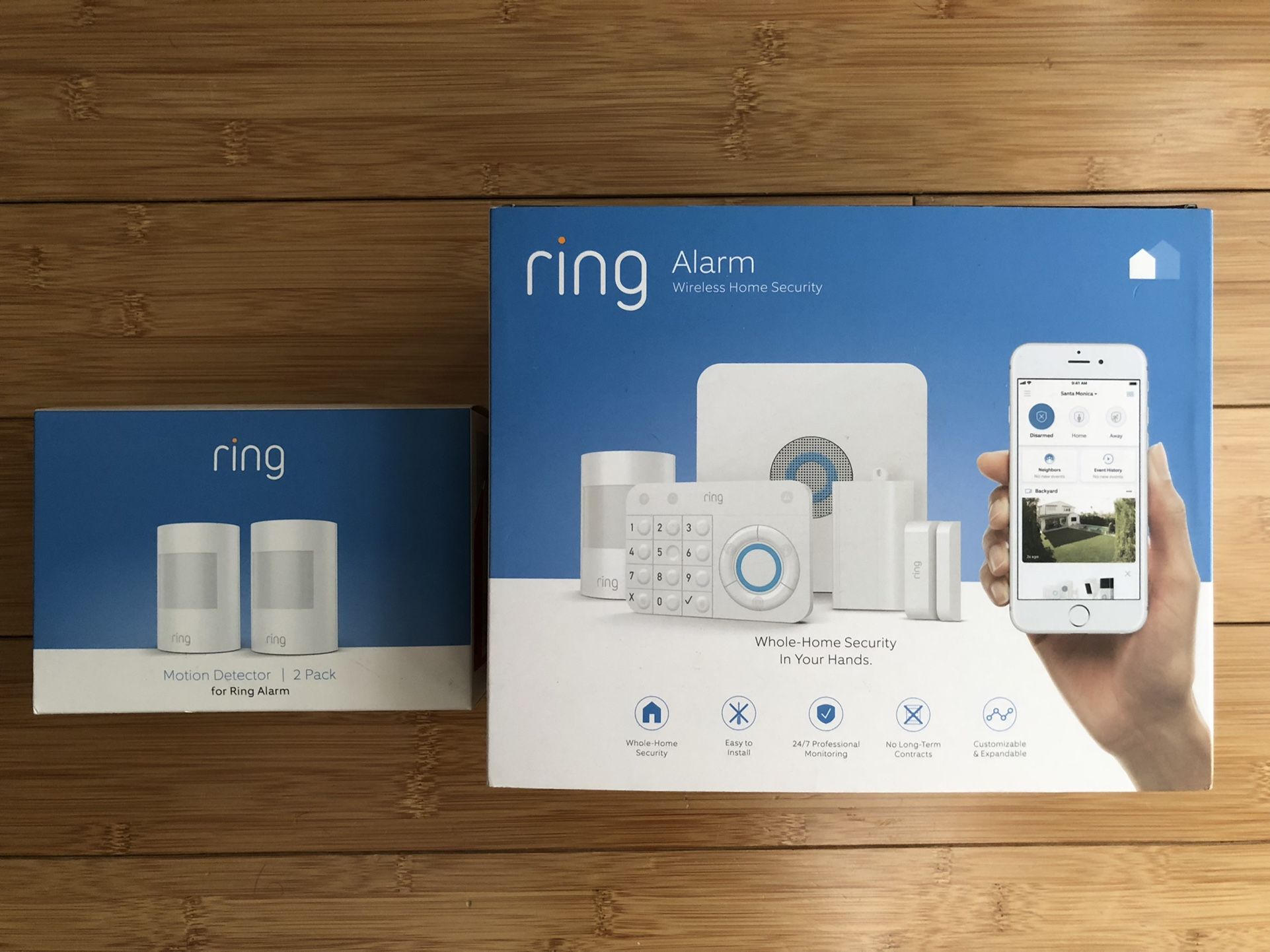 Ring Alarm Piece Security Kit White