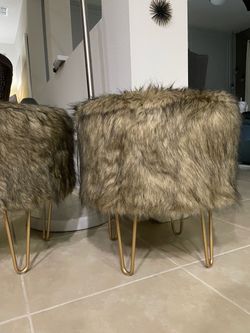 Target mid century modern ottomans