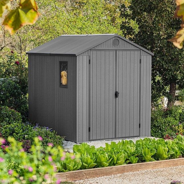 Keter Darwin Shed, 6x8 Damaged (See Photos)