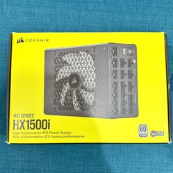 CORSAIR HX1500i Fully Modular Ultra-Low Noise Platinum PC Power Supply