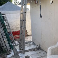 Excellent condition, different sizes fiberglass and aluminum ladders