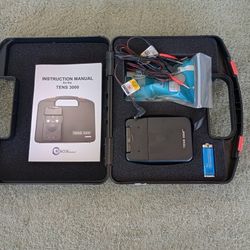 TENS 3000 Analog UNIT with ELECTRODES PADS COMPLETE