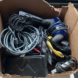 Box Of Cords / Remotes