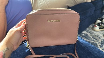 Michael Kors saffiano leather crossbody/camera bag