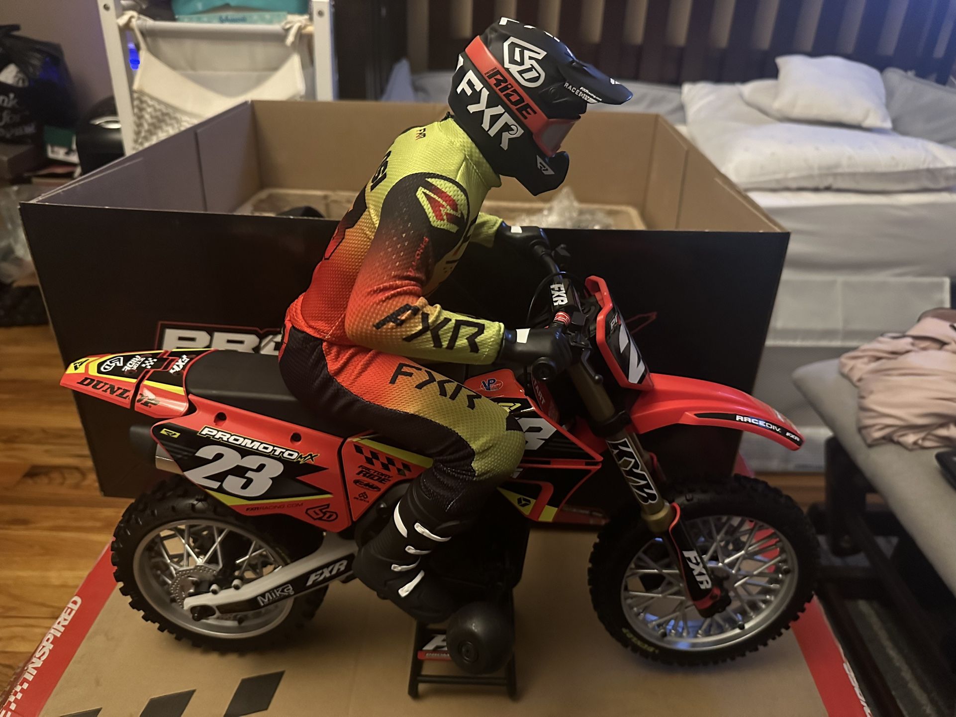 Losi ProMoto Mx 1/4 Scale Rc Dirt Bike Brand New