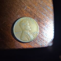 1940 S Penny  Error L 