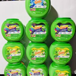 $11 Each Gain Liquid Is 78loads And Tide Liquid Is 64 Loads Each And Gain Fling Is 42counts Each And Tide Pods Is 42counts Each