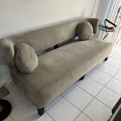 Curved Sofa Gray