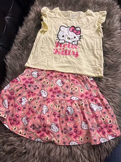 Hello Kitty Outfit Size 12- Excellent Condition!! Like New!!