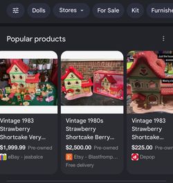 Strawberry shortcake house
