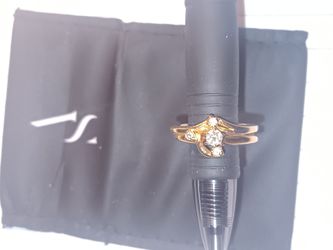 14kt 4 Diamond ring
