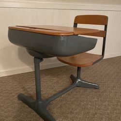 VINTAGE STUDENT DESK!! FULL PROFESSIONAL RESTORATION !!!!