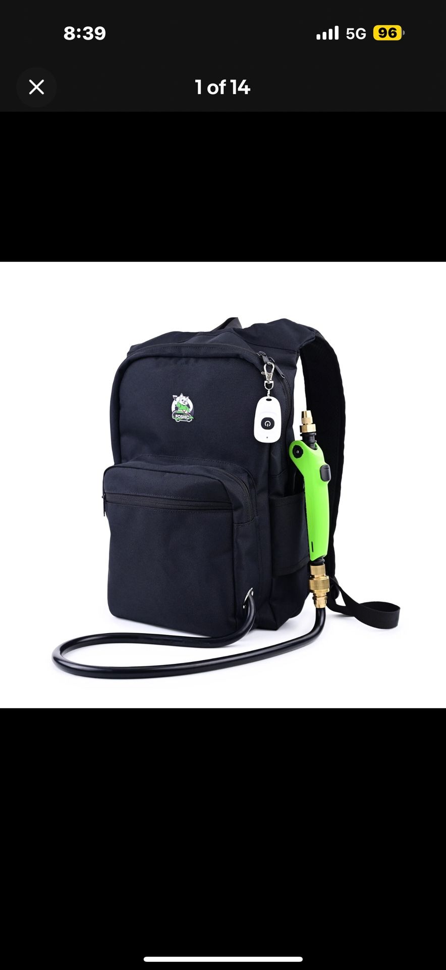 Water Backpack For Tinting