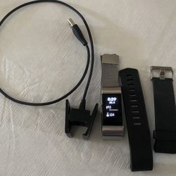 Fitbit Charger 2 With Charger And Extra Band 