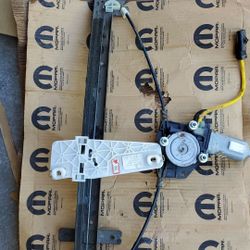 Left front window regulator