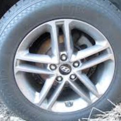 Santa Fe Veloster Kona Hyundai Elantra Rims Genesis Wheels