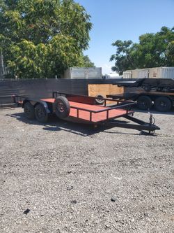16 Foot Utility  With Ramp Gate 