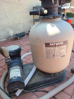 Hayward Sand Filter & Pump