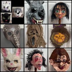 Scary Halloween Masks Costumes Decor $5 each