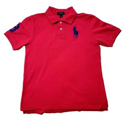 Polo Ralph Lauren Big Pony L(14-16) Red Shirt