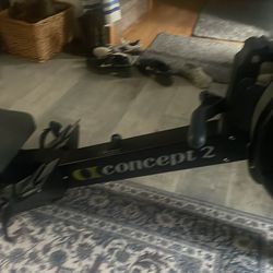 Concept 2 rowing machine
