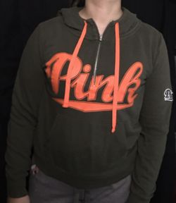 Pink hoodie