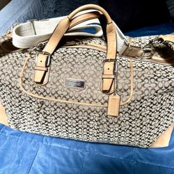Coach Travel Bag (Authentic; Refurbished) w/ Coach Care Warranty