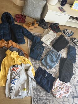 Boy clothes and shoes