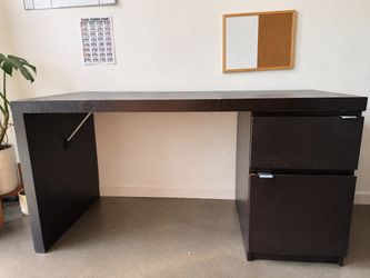 IKEA Desk with Storage Drawers