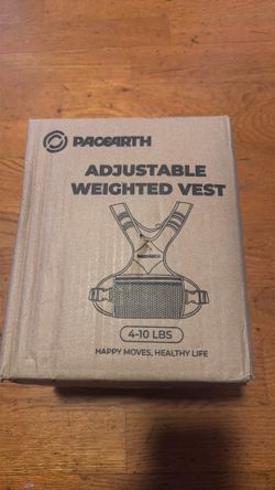 Paceearth adjustable weighted vest