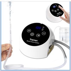 TRAMAN-Enema-Kit, Detox-Enemas for Colon-Cleanse for Women Men, Coffee Enema Coffee-Organic Cleanse Kit, Electric Water Flow Speed Control with LCD Di