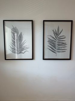 Set of 2 Palm Print