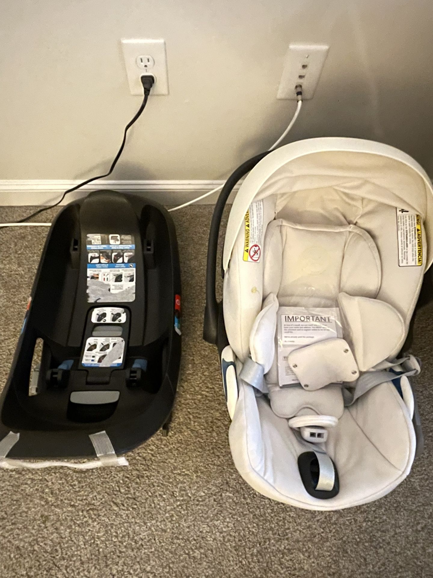Cybex Cloud G Comfort Extend Infant Car Seat with Base