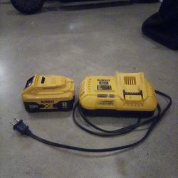 DeWalt XR brushless Circular Saw 20v 8ah With Fast Charger