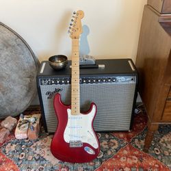 Stratocaster Highway One Satin Red 2003