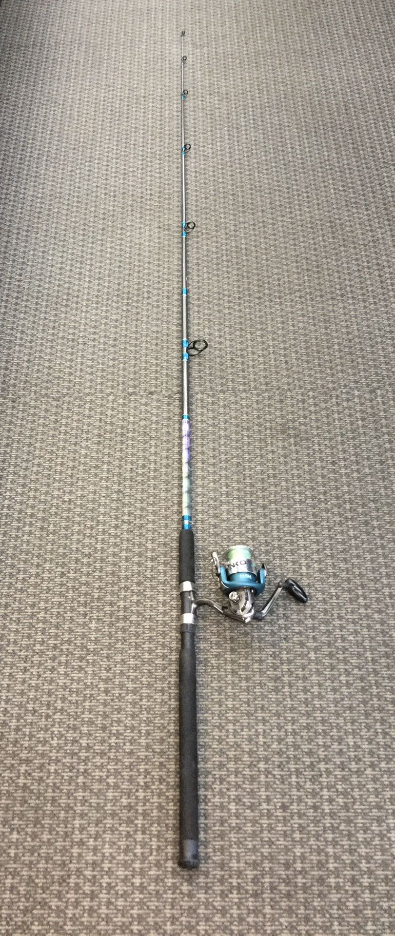 Hurricane Mako Isurus Spinning Combo Fishing Rod / Fishing Pole